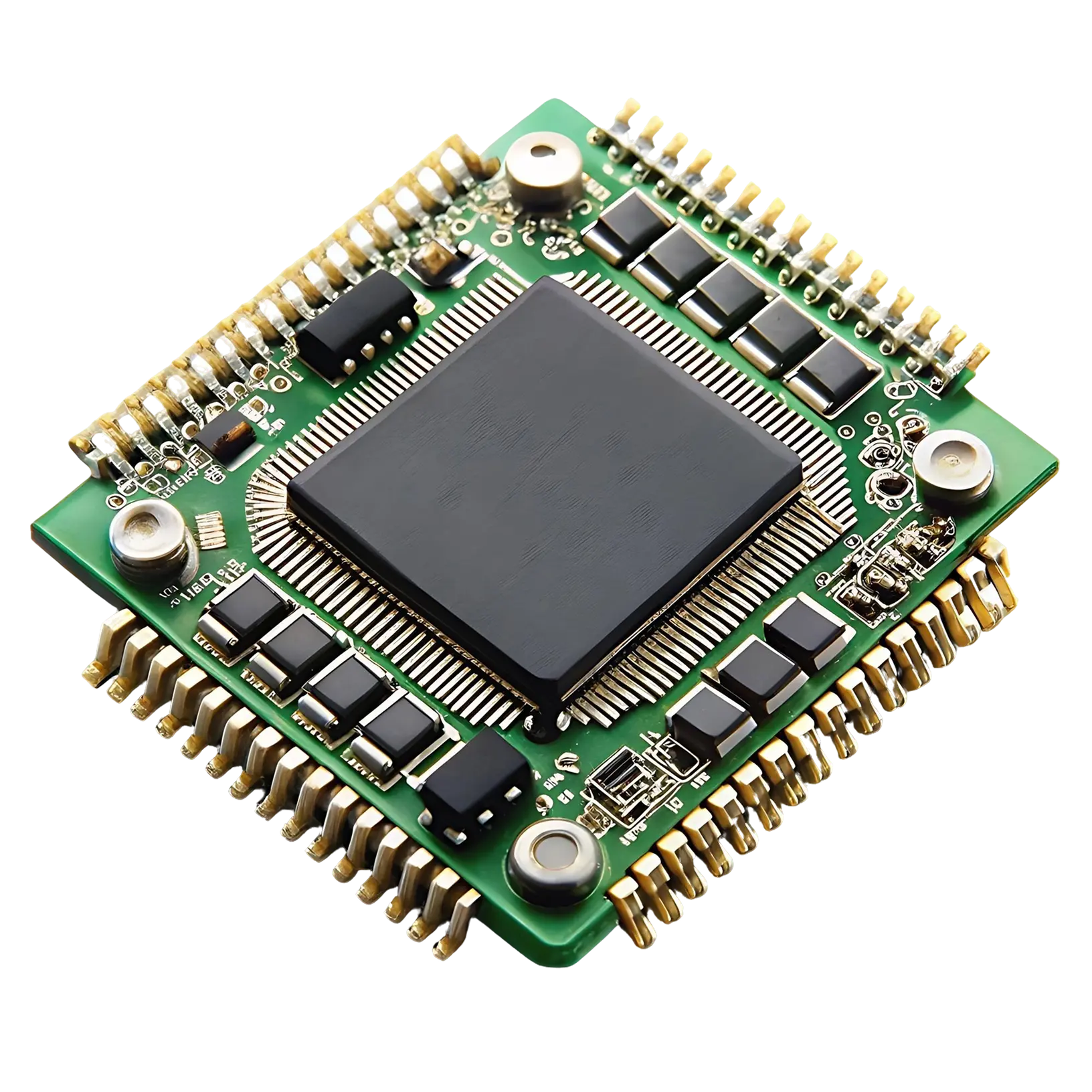 Placa de circuitos con microchip